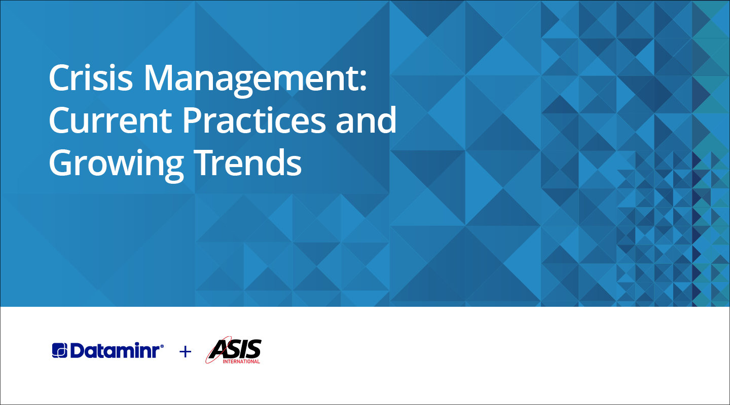Crisis Management: Current Practices and Growing Trends