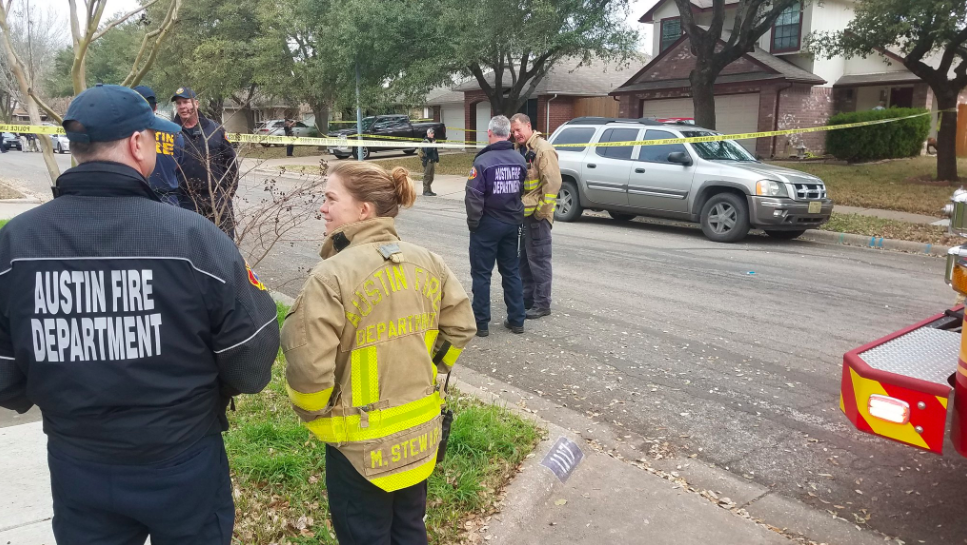Texas Serial Bombing Photo of the Scene