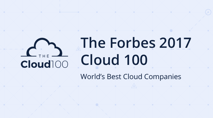 The Forbes 2017 Cloud 100 List Logo