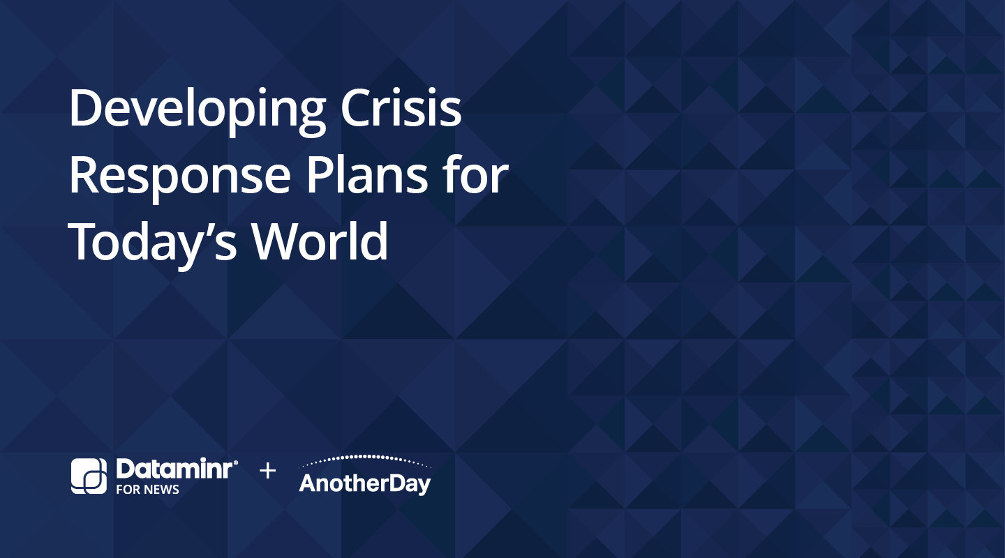 Webinar Developing Crisis Response Plans for Today's World